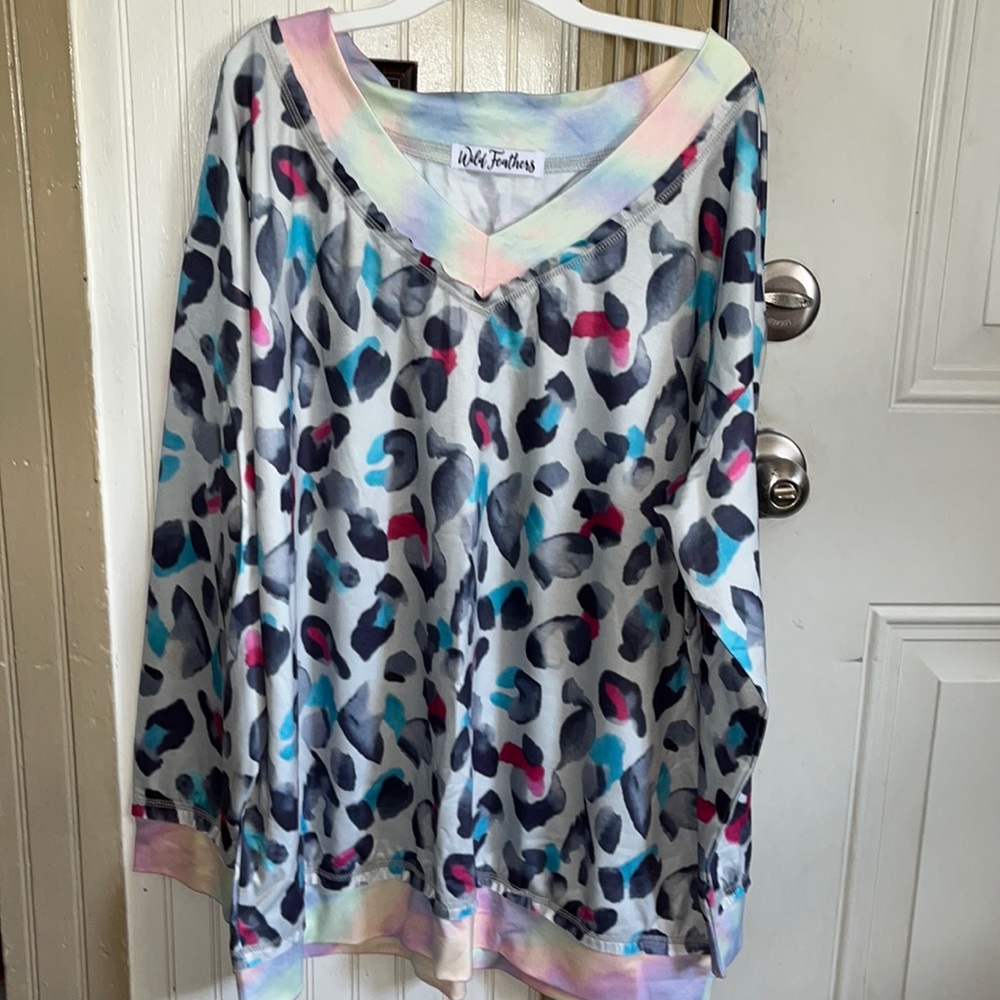Boutique Vneck Long Sleeve top.